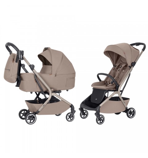 Carrello Magia CRL-6555 - wózek wielofunkcyjny, zestaw 2w1 z opcją 3w1 i 4w1 | Spice Beige